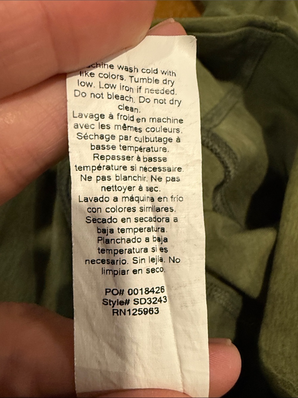 Beyond Yoga Olive Green Space Dye Leggings - Picture 10 of 10